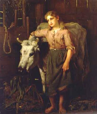 John George Brown Cowgirl Spain oil painting art